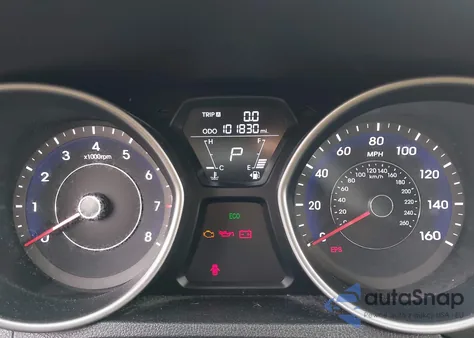 2013 Hyundai Elantra Limited from USA, damaged, VIN 5NPDH4AE1DH246074